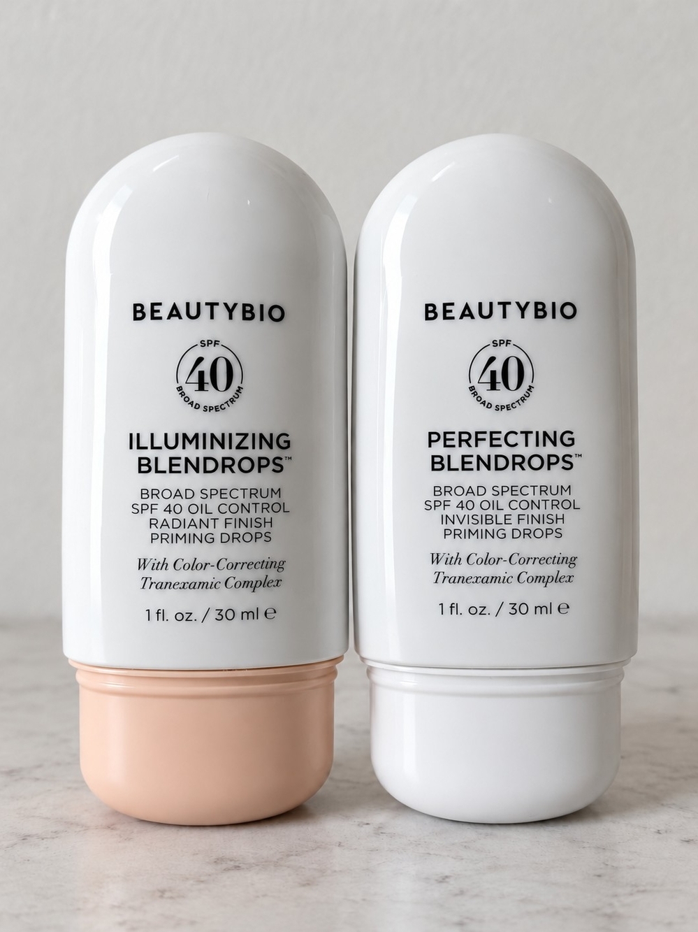 BeautyBio SPF 40 Blendrops Illuminizing & Perfecting Duo
